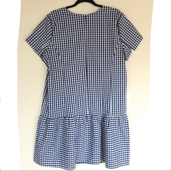 NWT! J.Crew x Universal Standard Drop-waist Dress - Picture 7 of 8